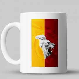 Sarı Kırmızı Aslan Kupa Bardak - kphd18 Sarı Kırmızı Aslan Kupa Bardak - kphd18