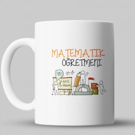 Matematik Öğretmeni Kupa Bardağı - kpog57 Matematik Öğretmeni Kupa Bardağı - kpog57
