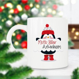 Mutlu Yıllar Arkadaşım Kupa Bardak - kpyy52 Mutlu Yıllar Arkadaşım Kupa Bardak - kpyy52