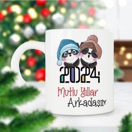 Mutlu Yıllar Arkadaşım Kupa Bardak - kpyy53 Mutlu Yıllar Arkadaşım Kupa Bardak - kpyy53