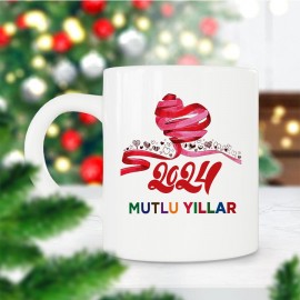 Mutlu Yıllar 2024 Kupa Bardak - kpyy56 Mutlu Yıllar 2024 Kupa Bardak - kpyy56